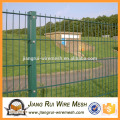 Galvanized And Powder Coated Double Wire fence Panels